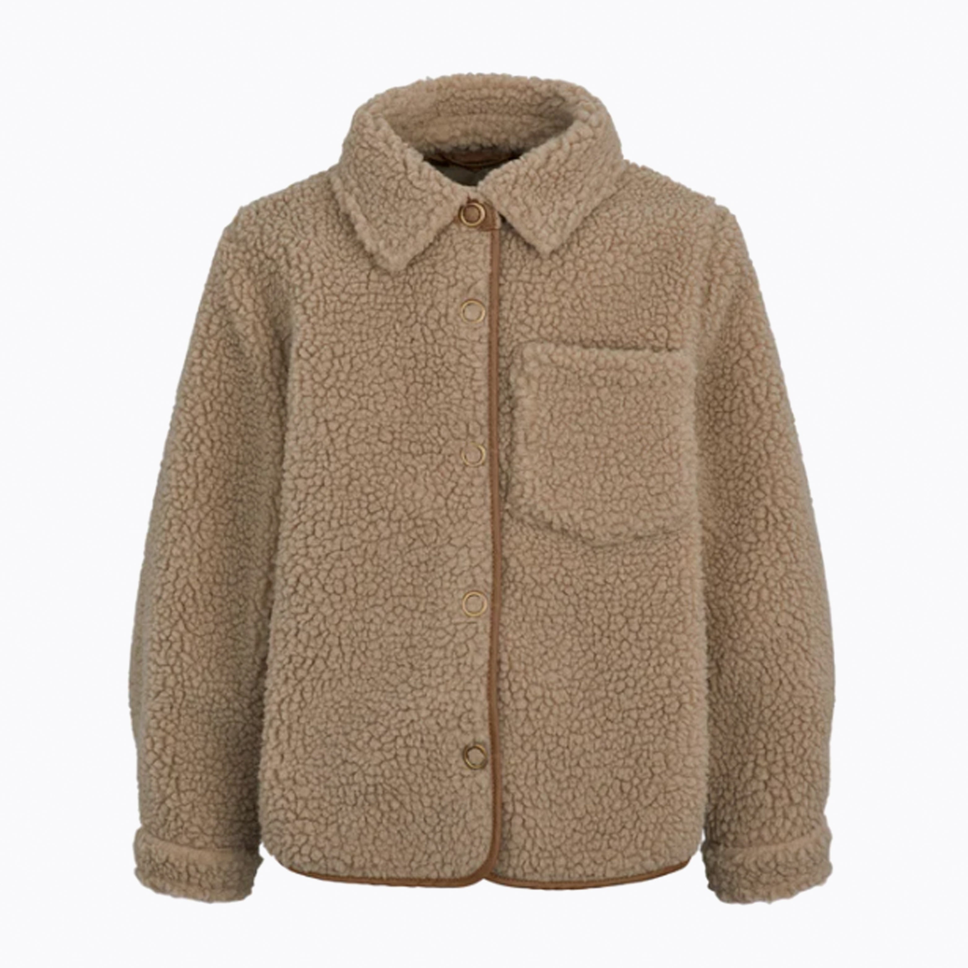 An image of Kids Jacket - MarMar Copenhagen Teddybear Jacket | Small Smart UK 7Y/122CM / San...