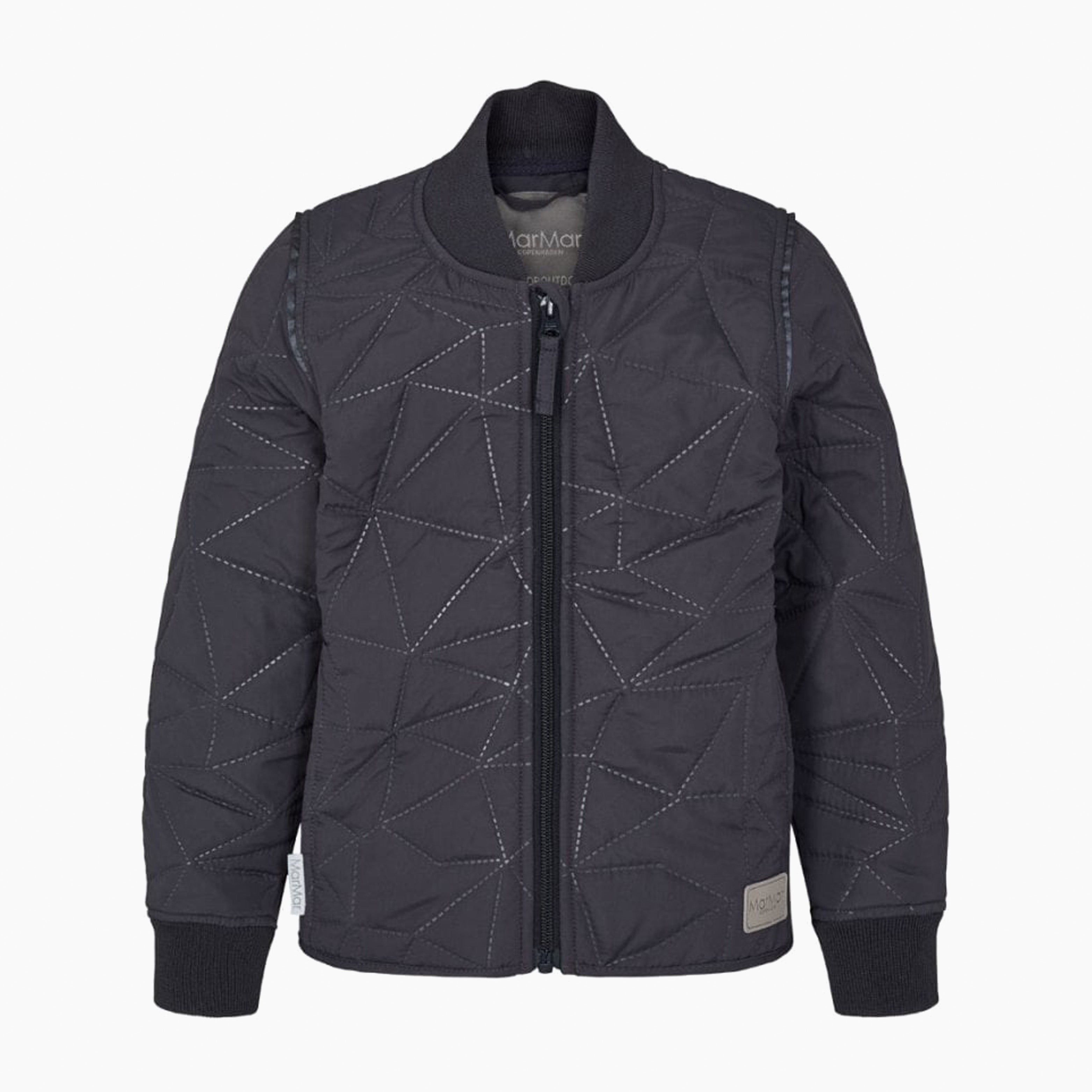 An image of MarMar Copenhagen Orry Thermo Jacket - Darkest Blue 8Y/128CM