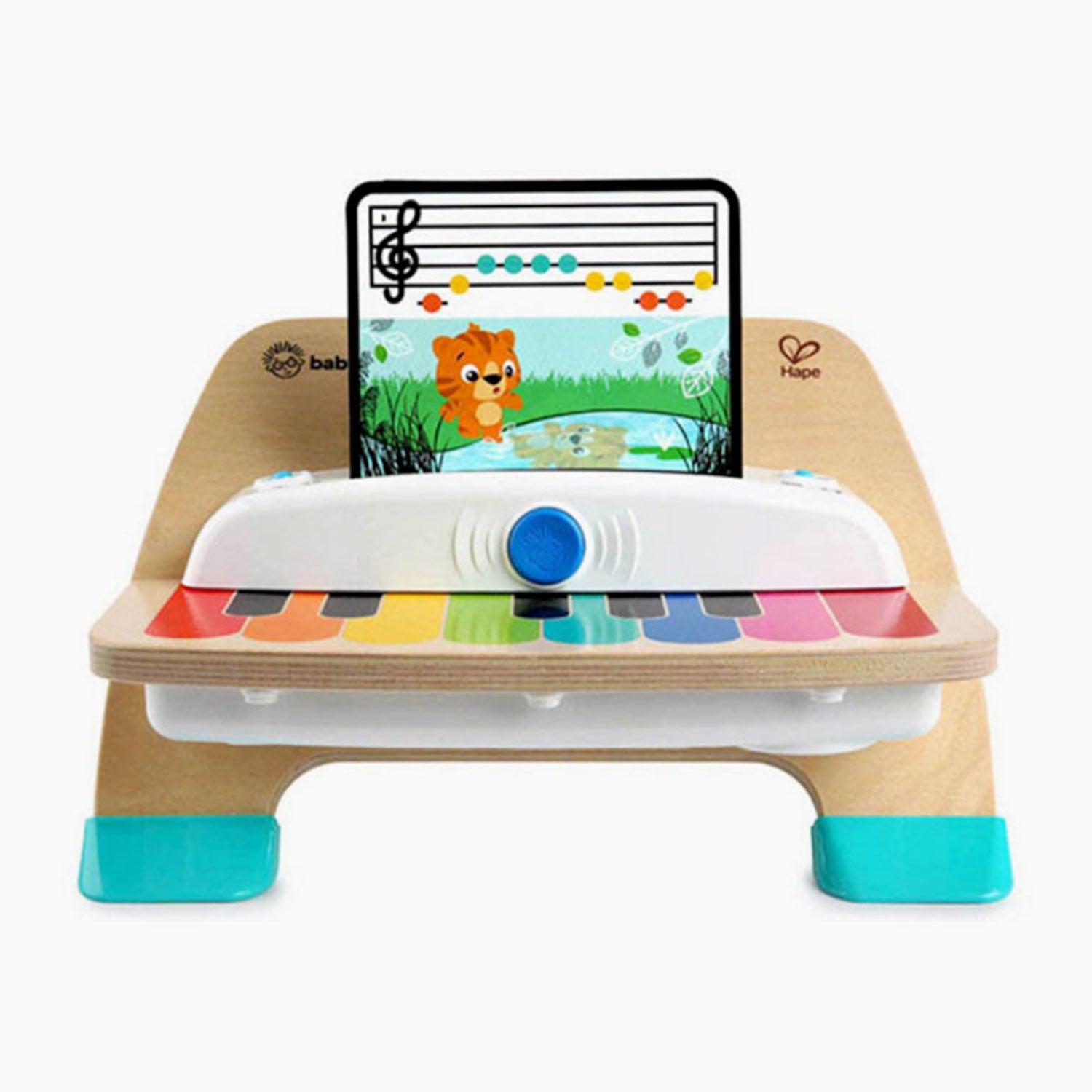 An image of Kids Musical Touch Piano - Kids Piano - Wooden Musical Piano | Hape