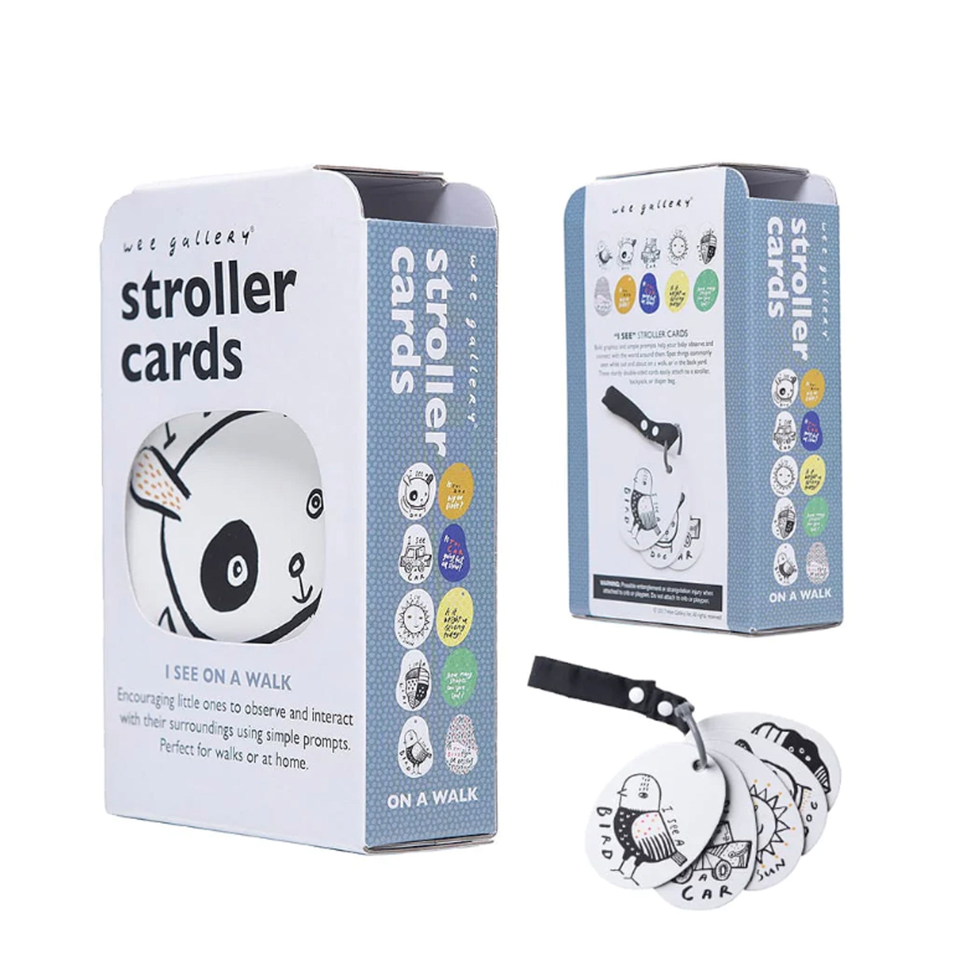 An image of Stroller Cards - Wee Gallery Buggy Cards | Small Smart UK