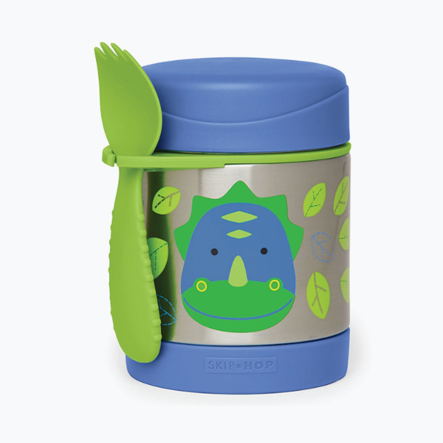 An image of Kids Food Jar - Insulated Food Jar | Skip Hop Dino