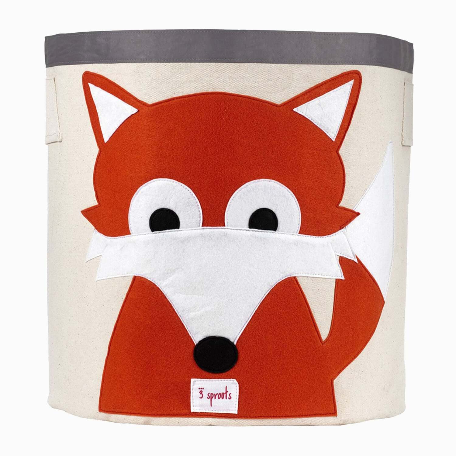 An image of 3 Sprouts Storage Bin - Fox | Home | SmallSmart.co.uk