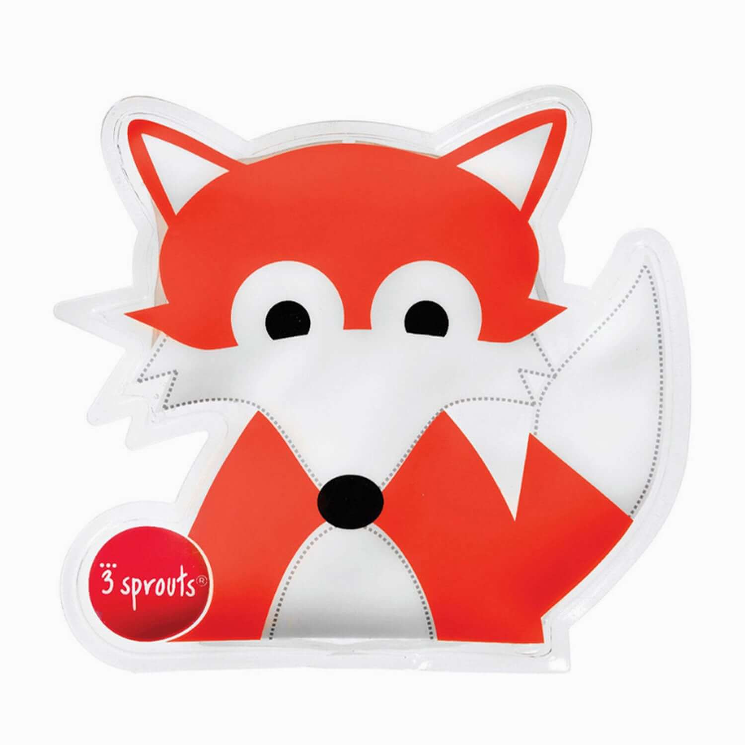 An image of Ice Pack - Cooler Pack - Kids Ice Pack - Ice Pack - Fox | 3 Sprouts