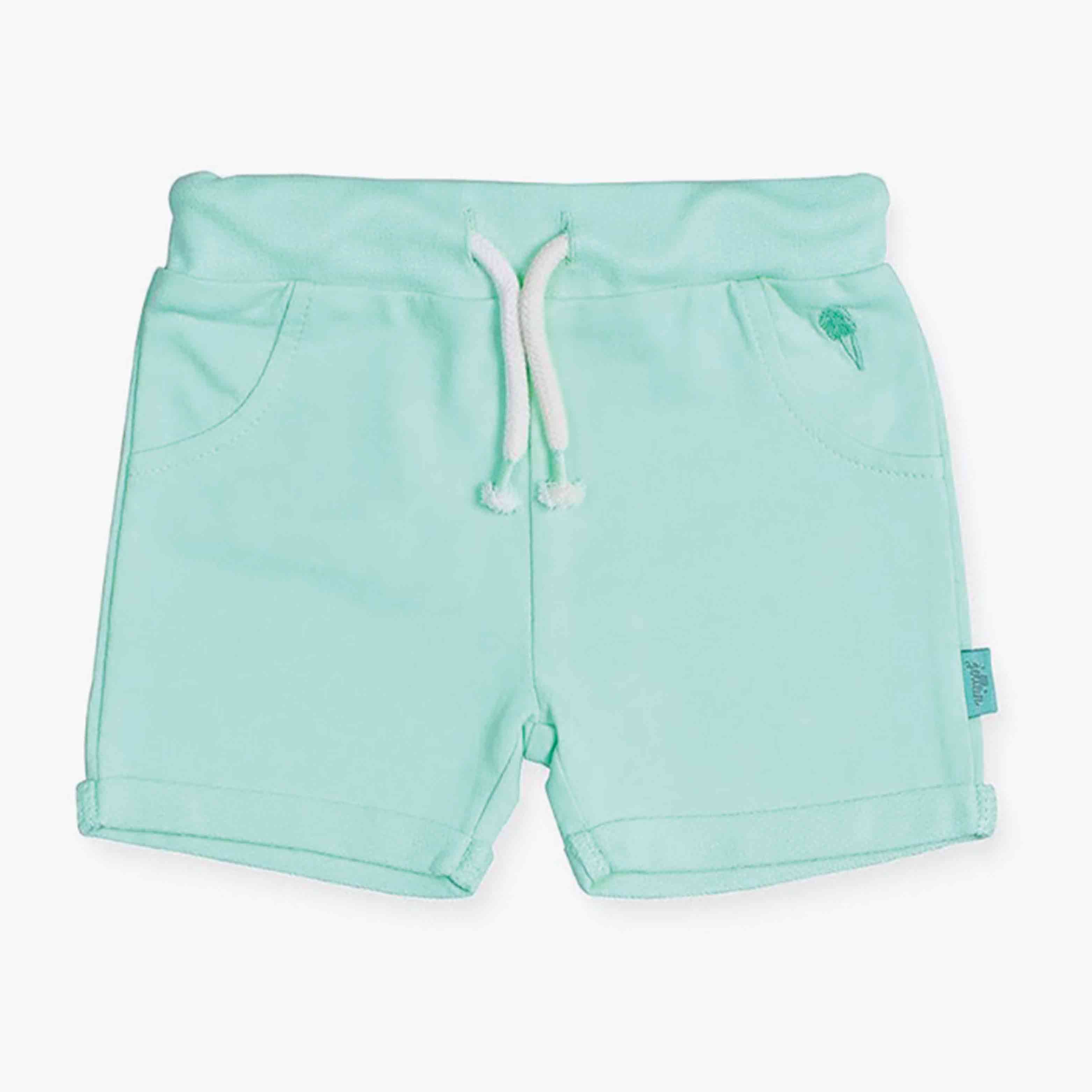 An image of Shorts - Kids Shorts - Casual Shorts | Jollein Paradise Green / 74/80