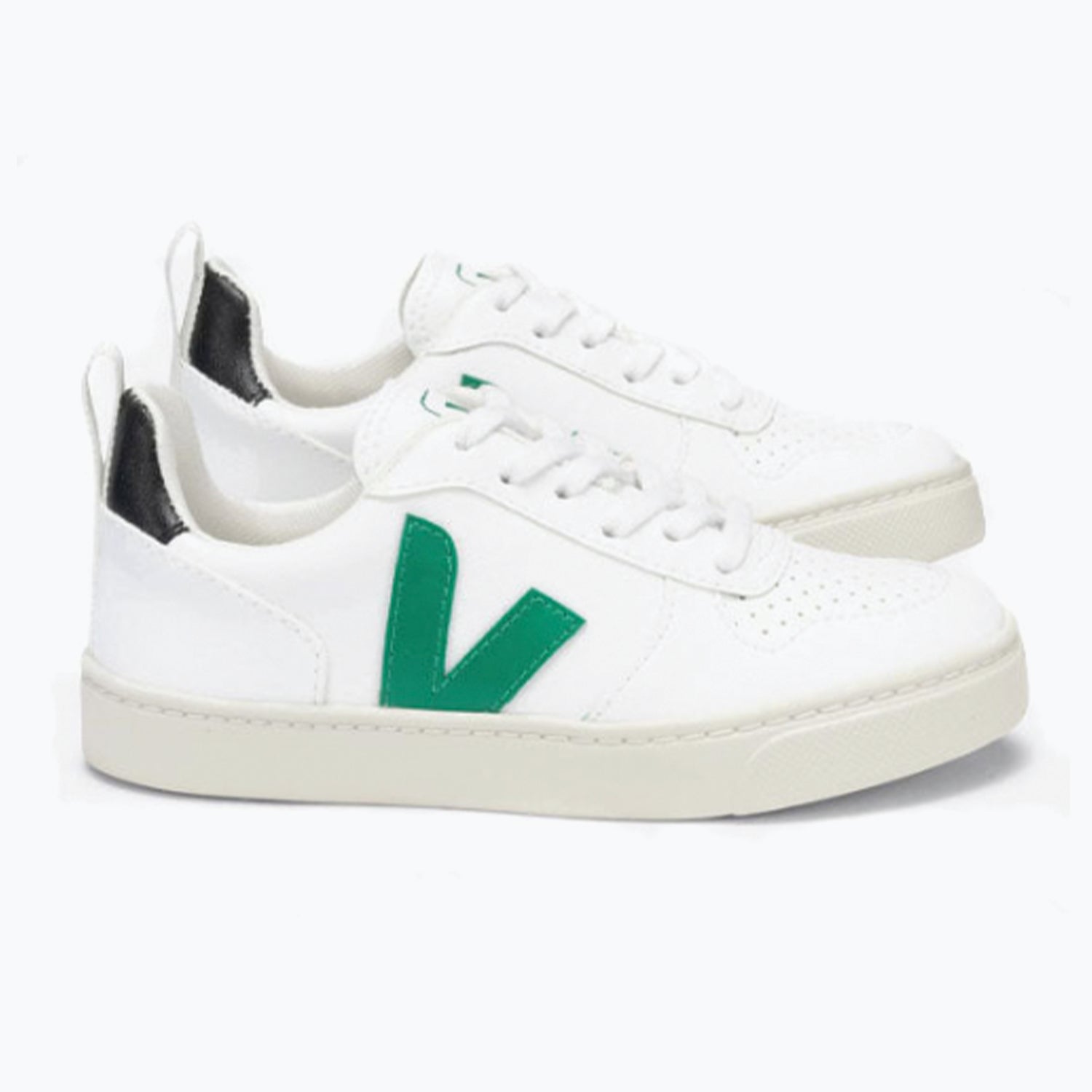 An image of Kids Trainers - V10 Cobalt Tonic Kids Lace Trainer | Veja EU38/UK 5.5