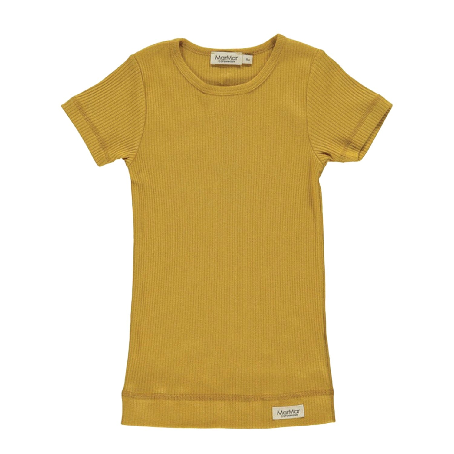 An image of Kids Short Sleeve T-shirt - Kids Top - Plain Tee Shirt| MarMar Copenhagen 1Y/80C...