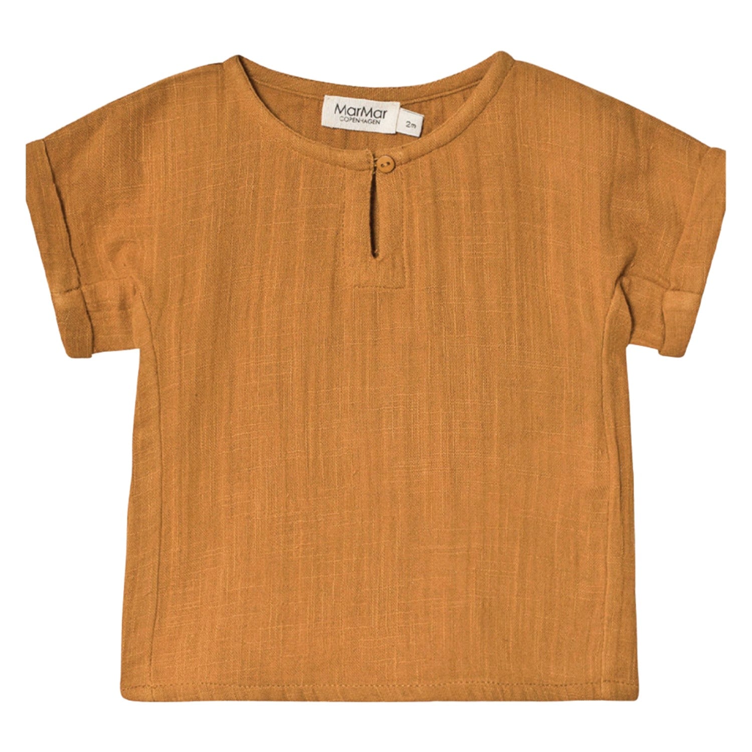 An image of Kids T-shirt - Boys T-shirt - Kids Top | MarMar Copenhagen Pumpkin Pie / 1Y/86CM