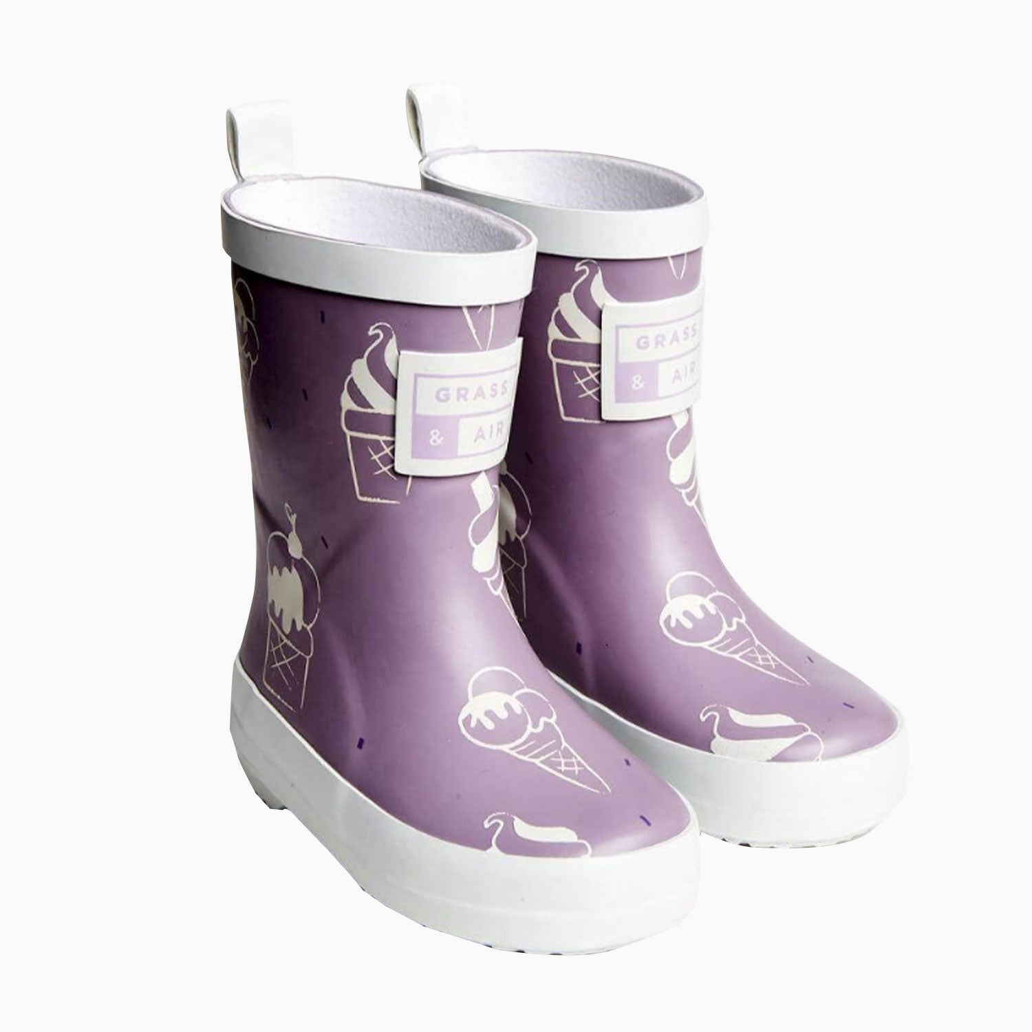 An image of Kids Wellies - Kids Wellington Boots - Kids Ultra Violet Colour Revealing Wellie...