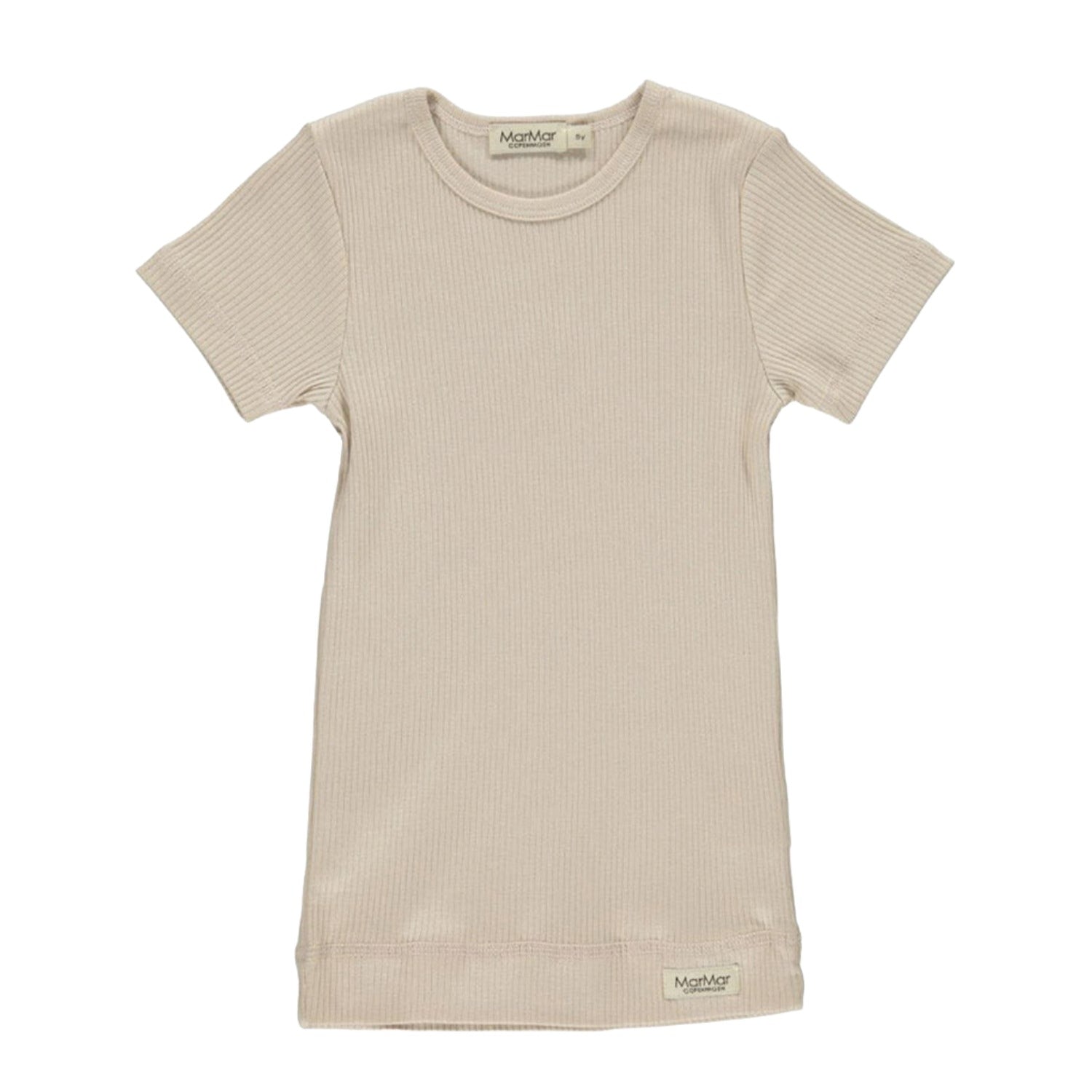 An image of Kids Short Sleeve T-shirt - Kids Top - Plain Tee Shirt| MarMar Copenhagen 1Y/86C...