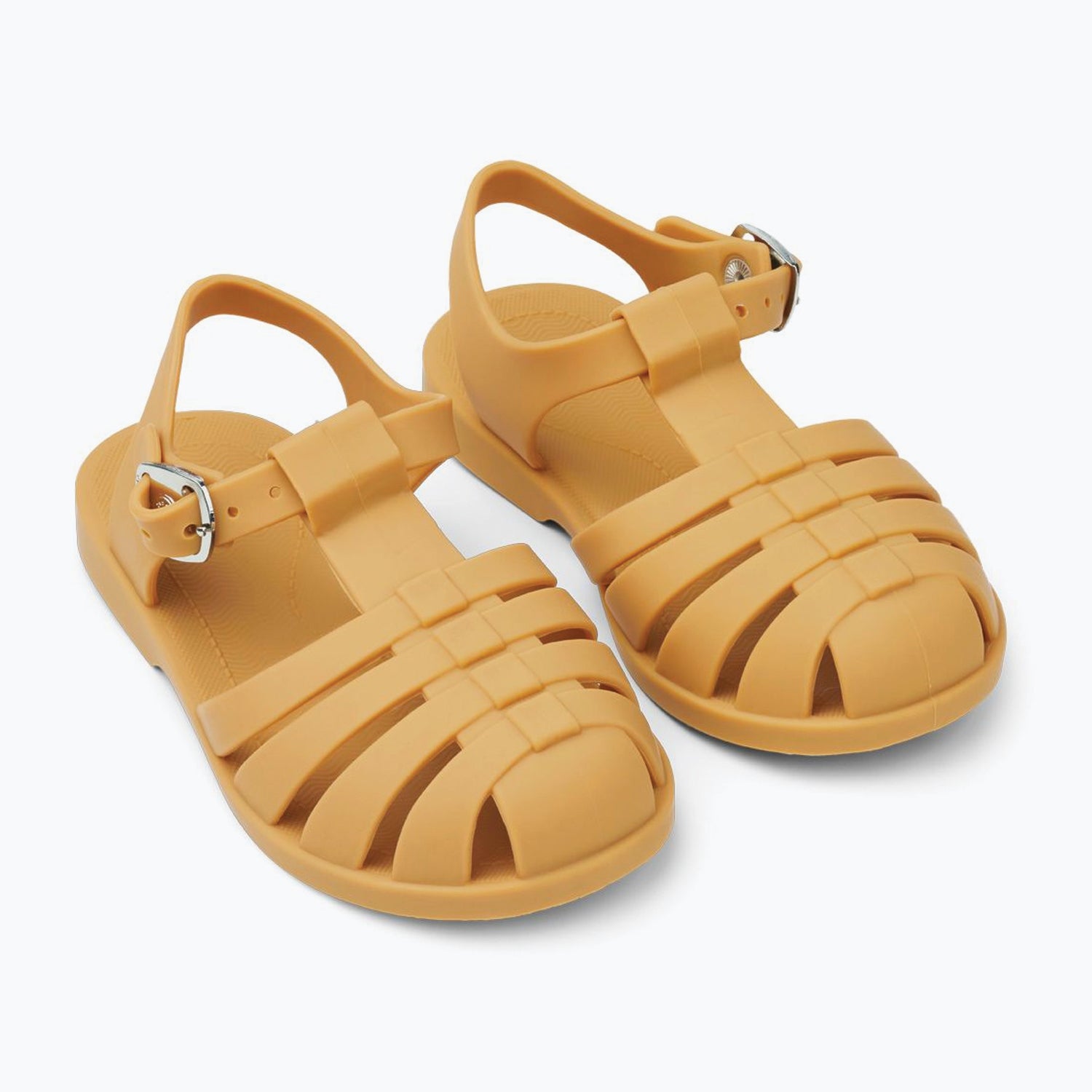 An image of Liewood Bre Sandals - Kids Summer Sandals Yellow Mellow / EU23/UK7