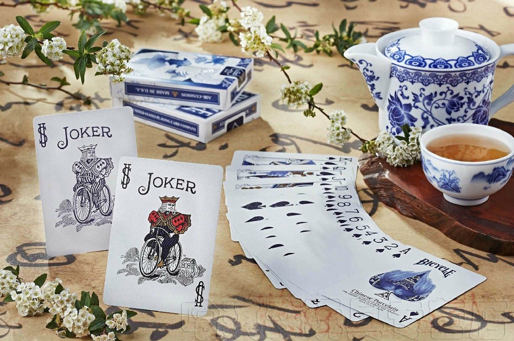 bicycle porcelain playing cards