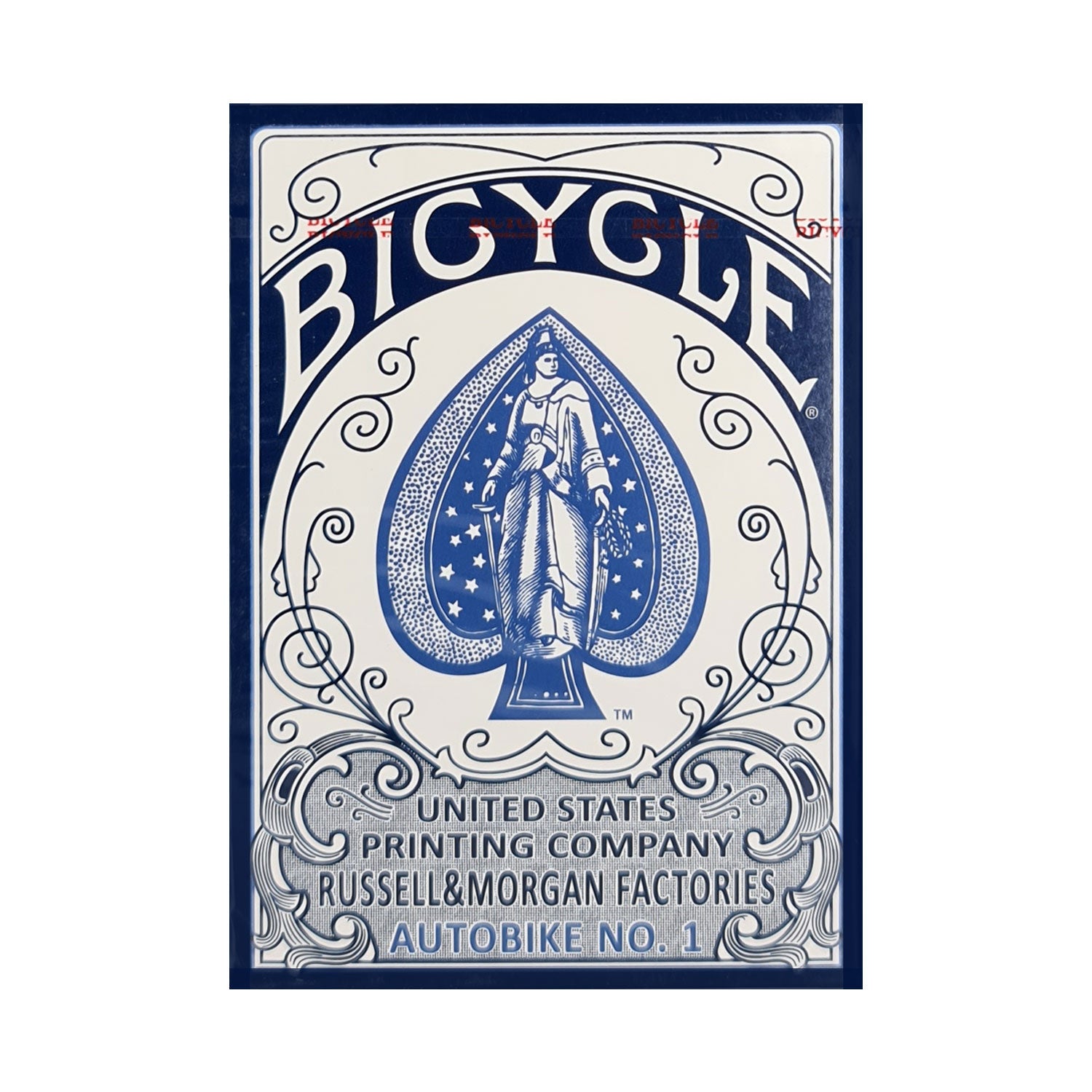 bicycle autobike playing cards