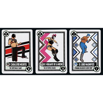 bicycle luchadores playing cards