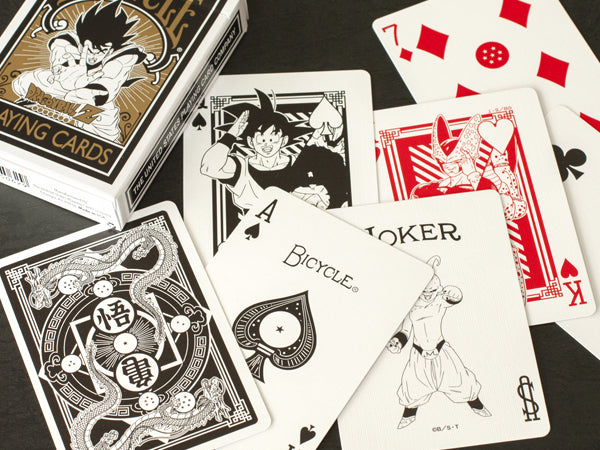 dragon ball z bicycle playing cards