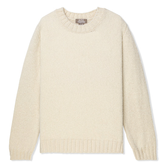 scrt society  kennedy article 6 knit boucle sweater