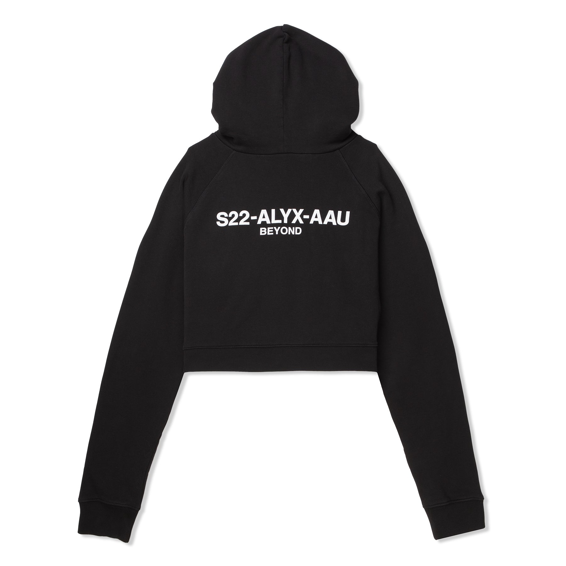 1017 ALYX 9SM Womens Collection Logo Cropped Sweatshirt (Black) – Concepts