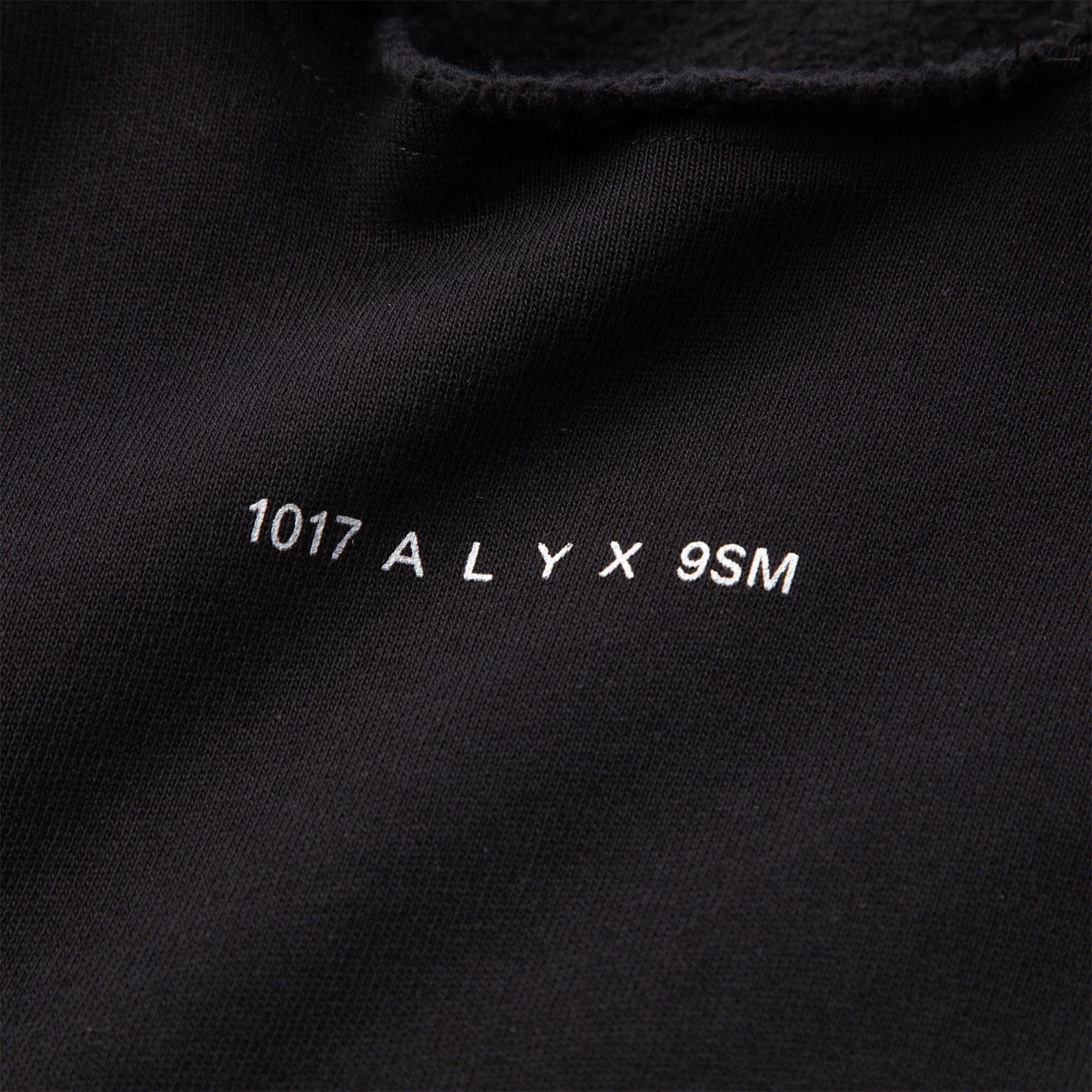 1017 ALYX 9SM Womens Collection Logo Cropped Sweatshirt (Black) – Concepts