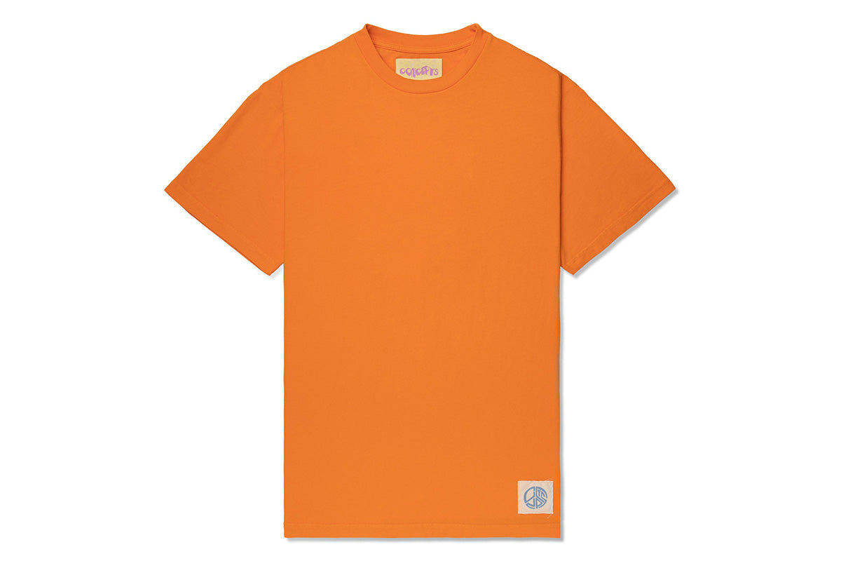 Concepts Patch Tee (Orange) – CNCPTS