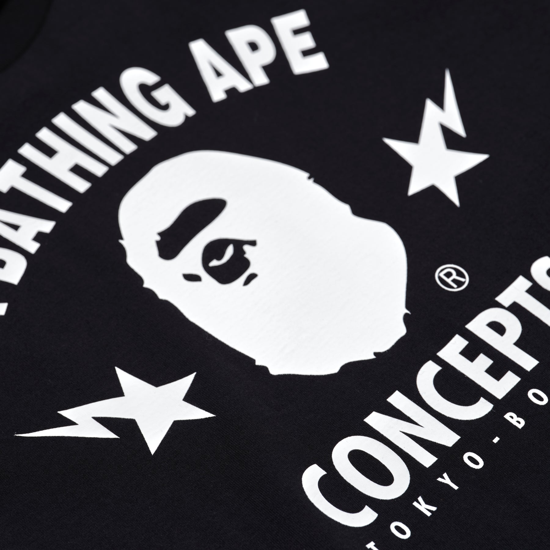 Concepts x BAPE Tee (Black)