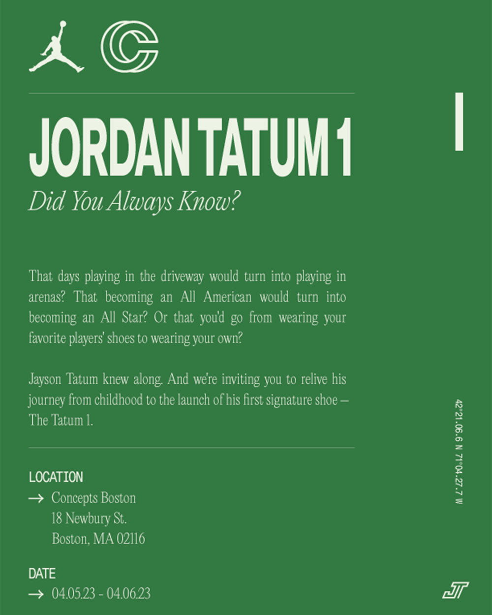 Jayson Tatum Jordan Tatum 1 Release Date