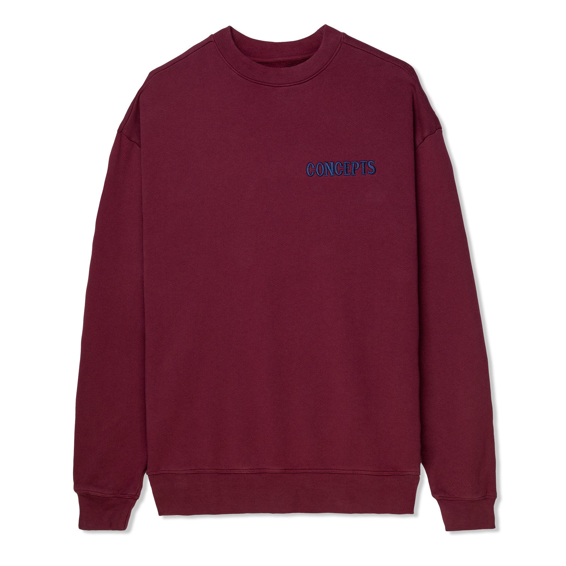 Concepts Stepper Crewneck (Wine) – CNCPTS