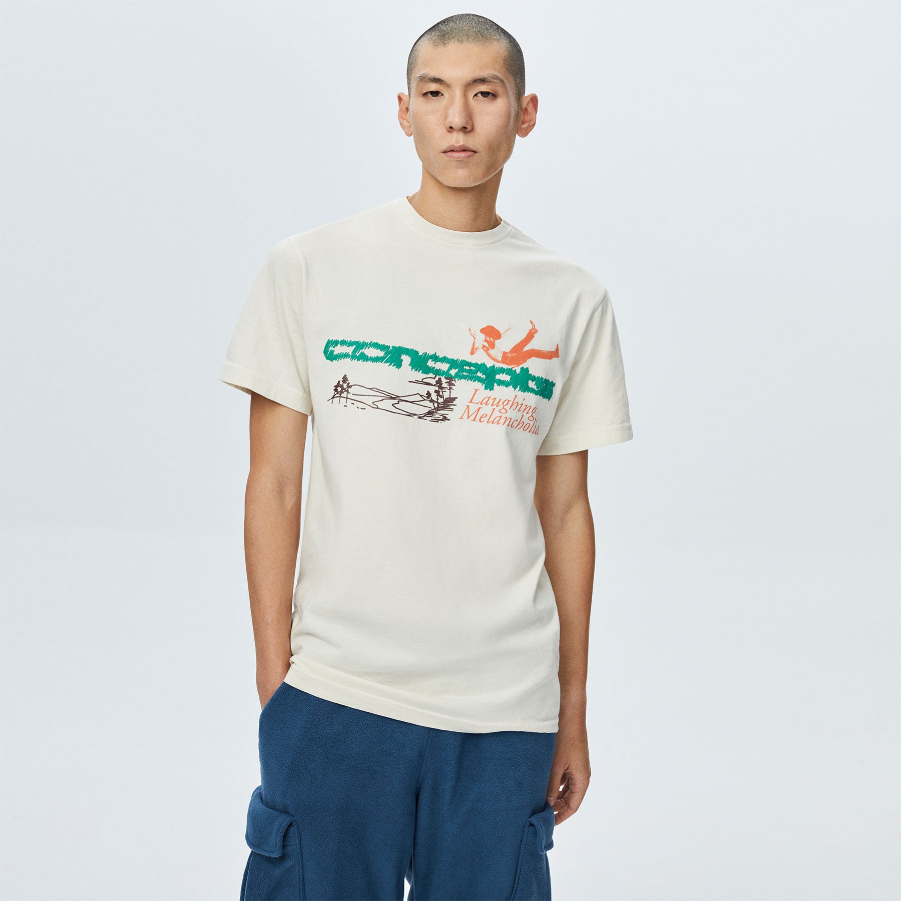 Concepts Laughing Melancholy Tee (Tofu) – CNCPTS