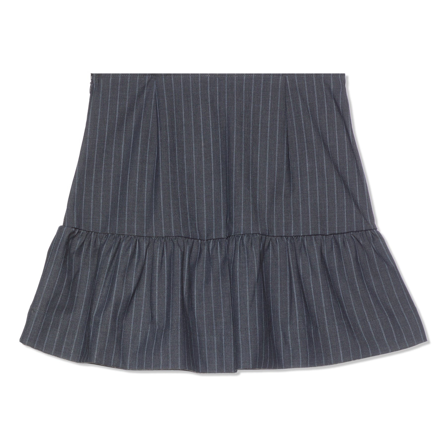 GANNI Shiny Quilt Midi Skirt (Fallen Rock) – CNCPTS