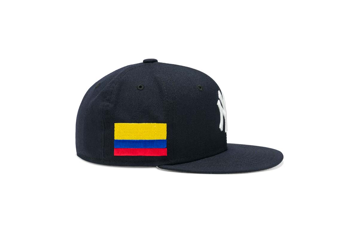Concepts x New Era 5950 Colombia Flag New York Yankees Fitted Hat