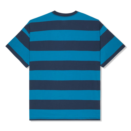 Nike SB Striped Skate T-Shirt Sail/University Blue/Chlorophyll Style:  DQ1862-133