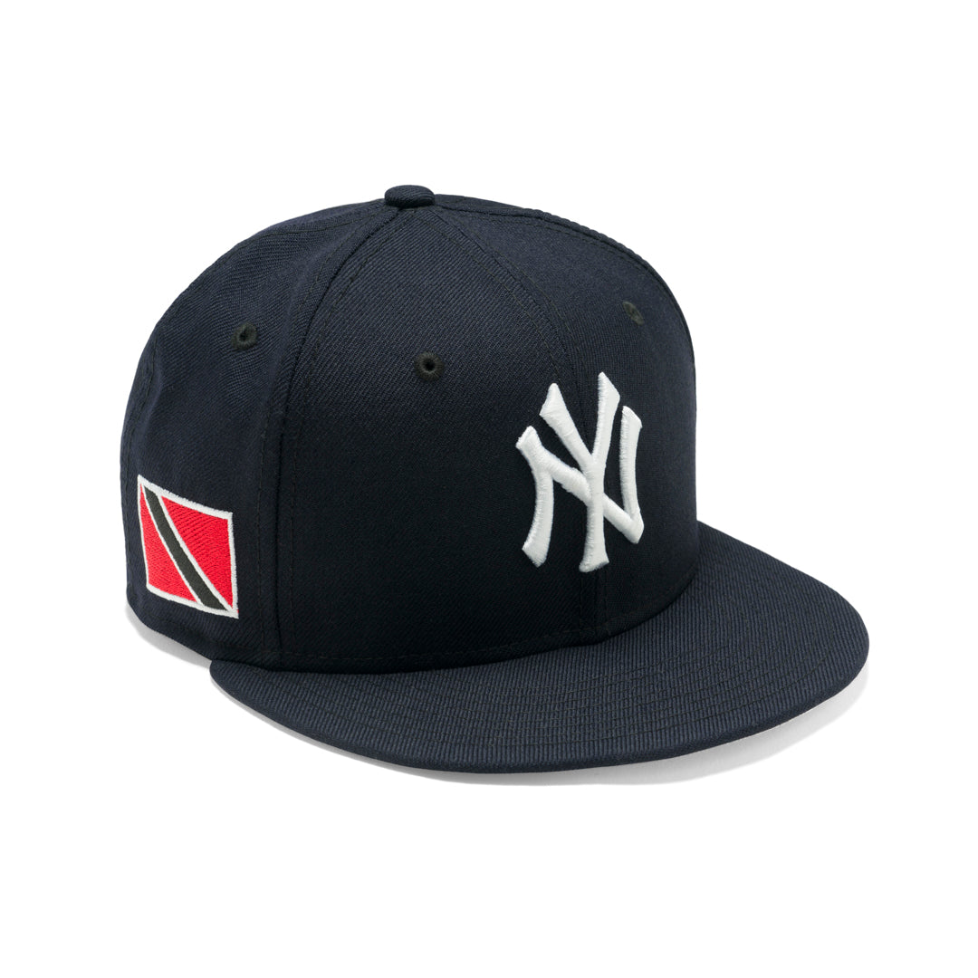 ny yankees hat with puerto rican flag