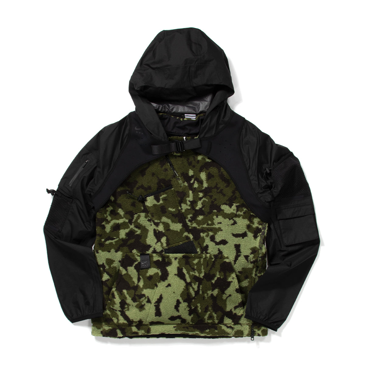 nike black camo jacket