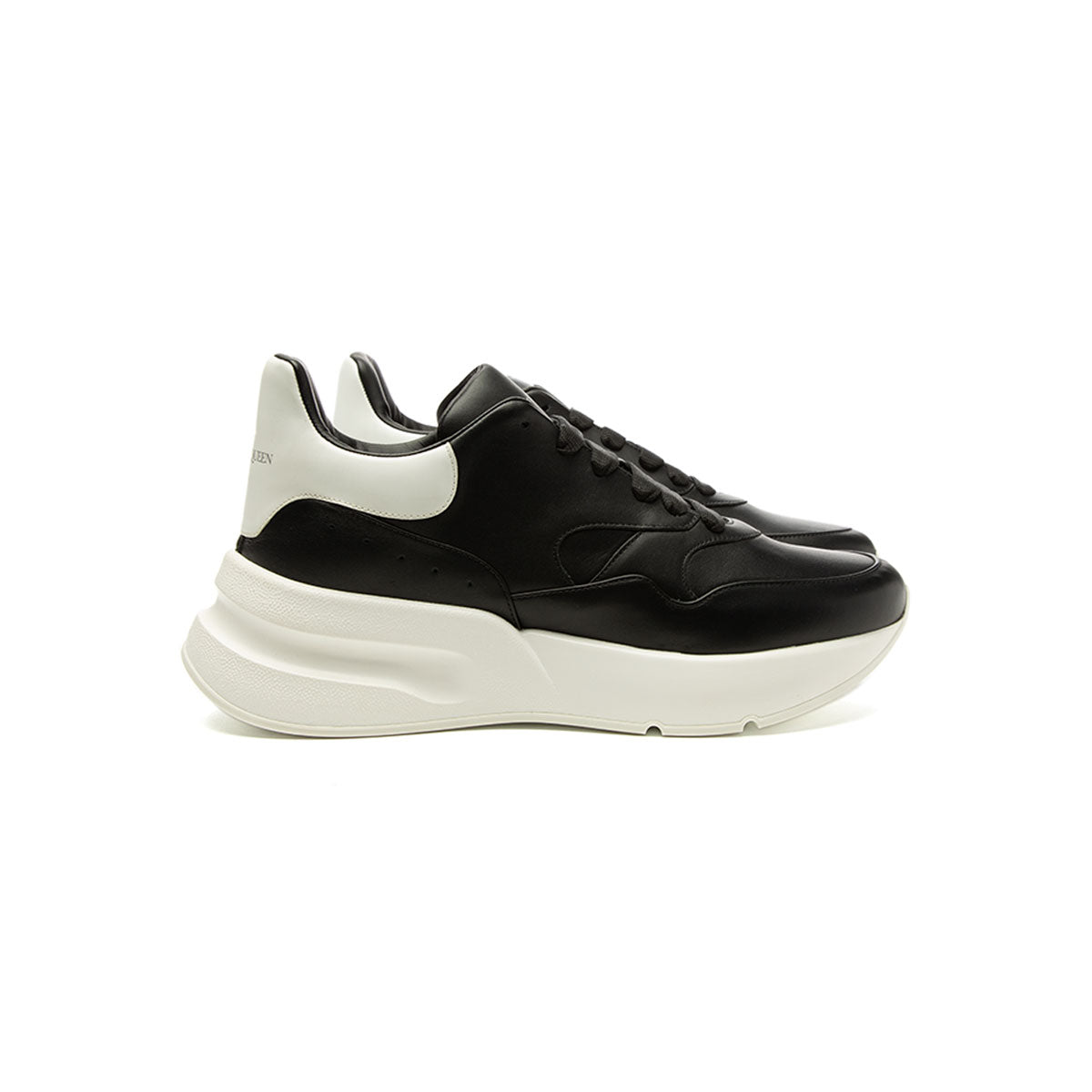 alexander mcqueen oversized runner black