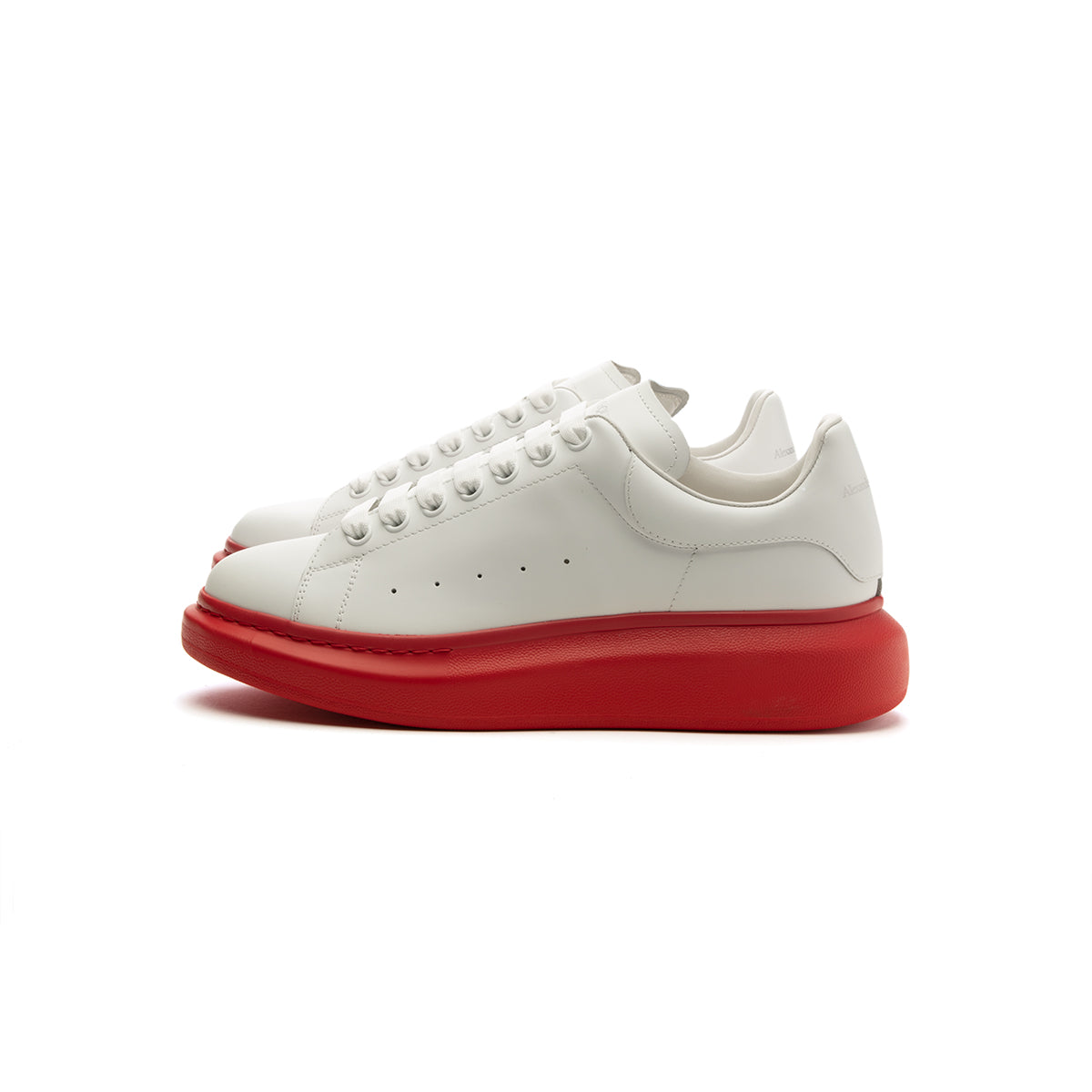 alexander mcqueen oversized sneaker red