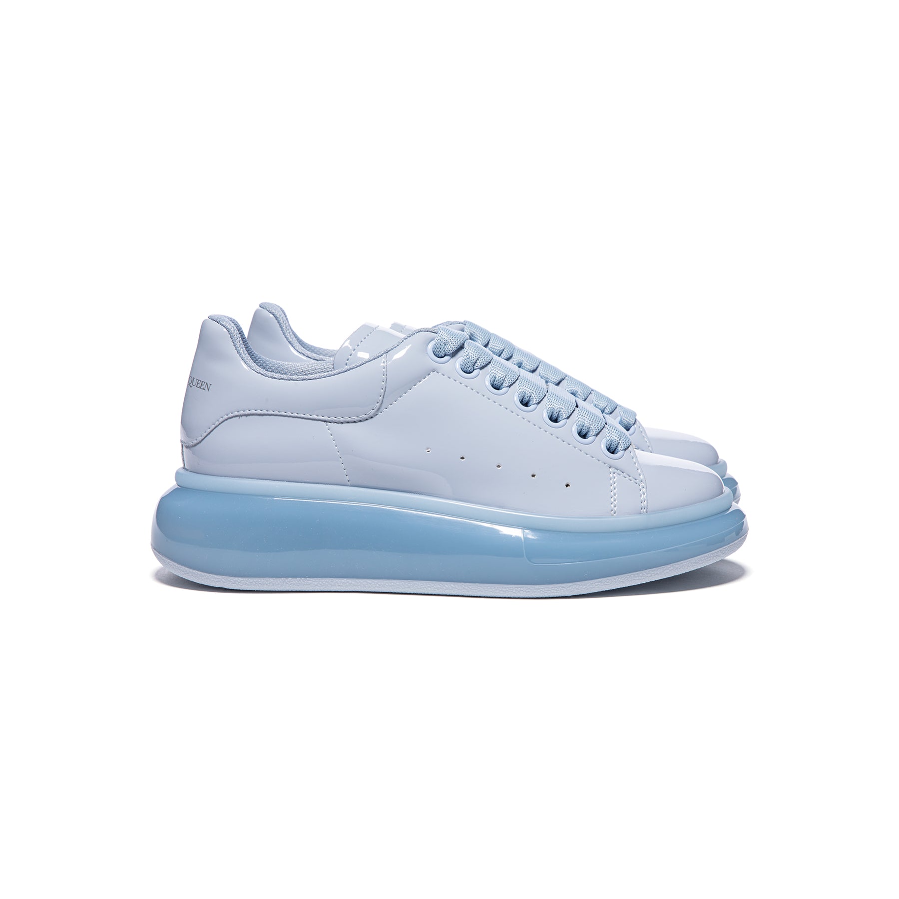 Alexander McQueen Oversized White And Blue Sneakers New | eBay