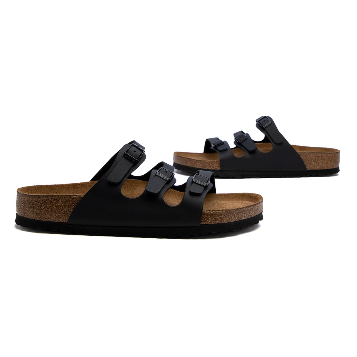 birkenstock florida soft footbed black