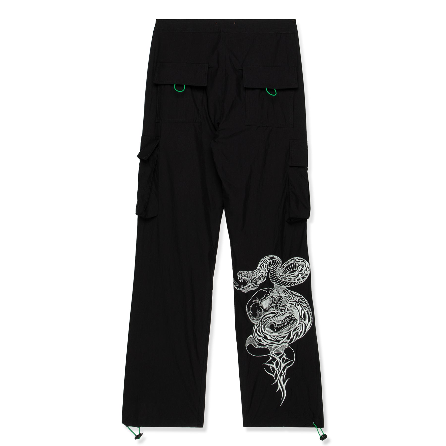 Bossi Neoprene Track Pants (Black/Green) – Concepts