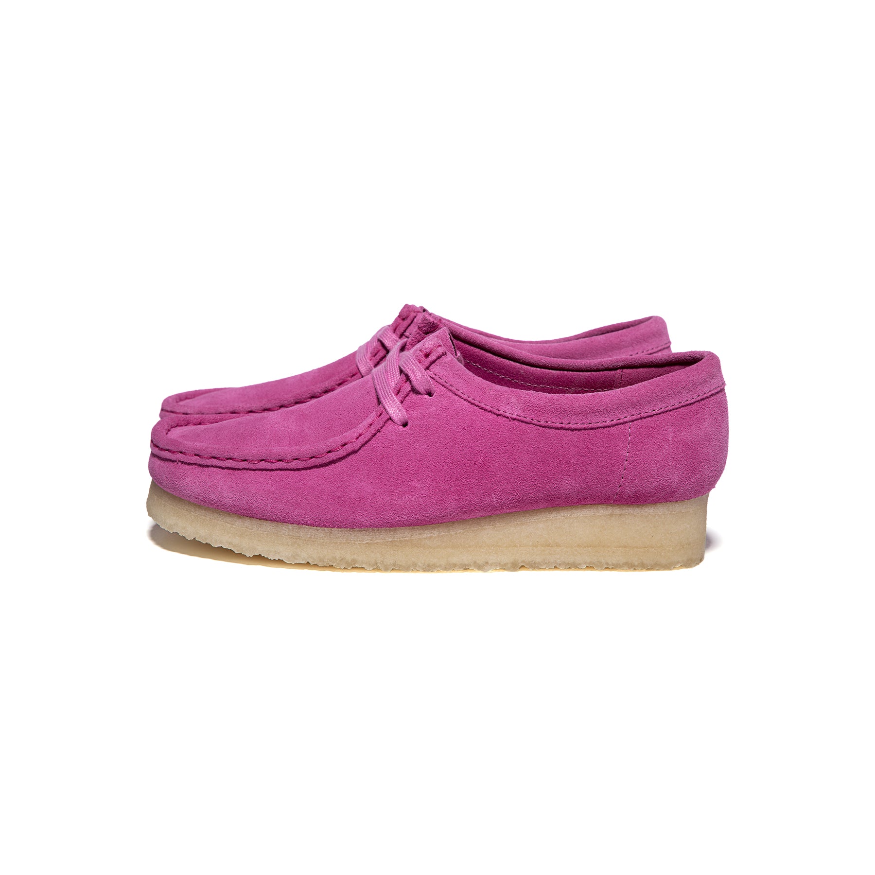 Clarks Wallabee (Pink Suede)