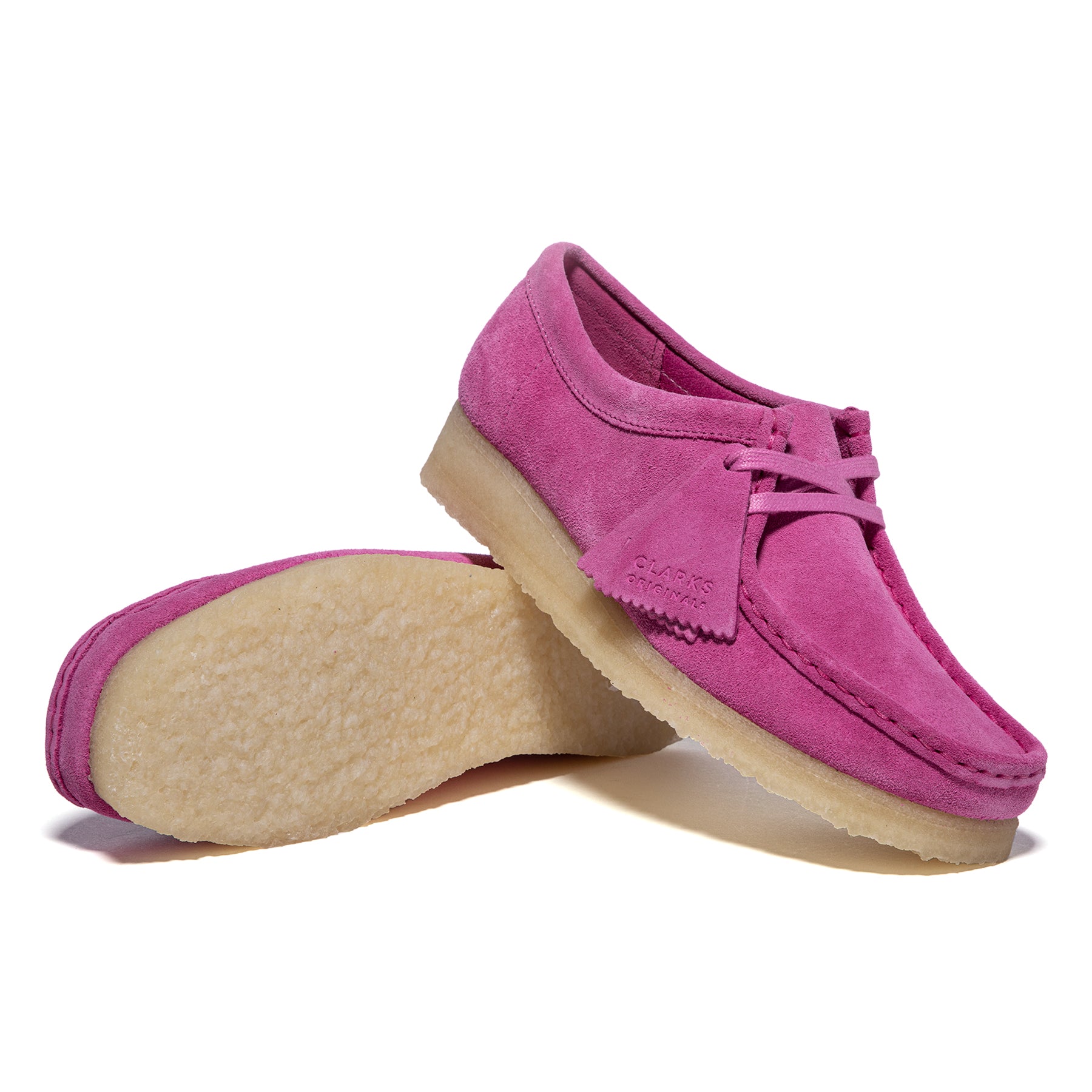 Clarks Wallabee (Pink Suede)