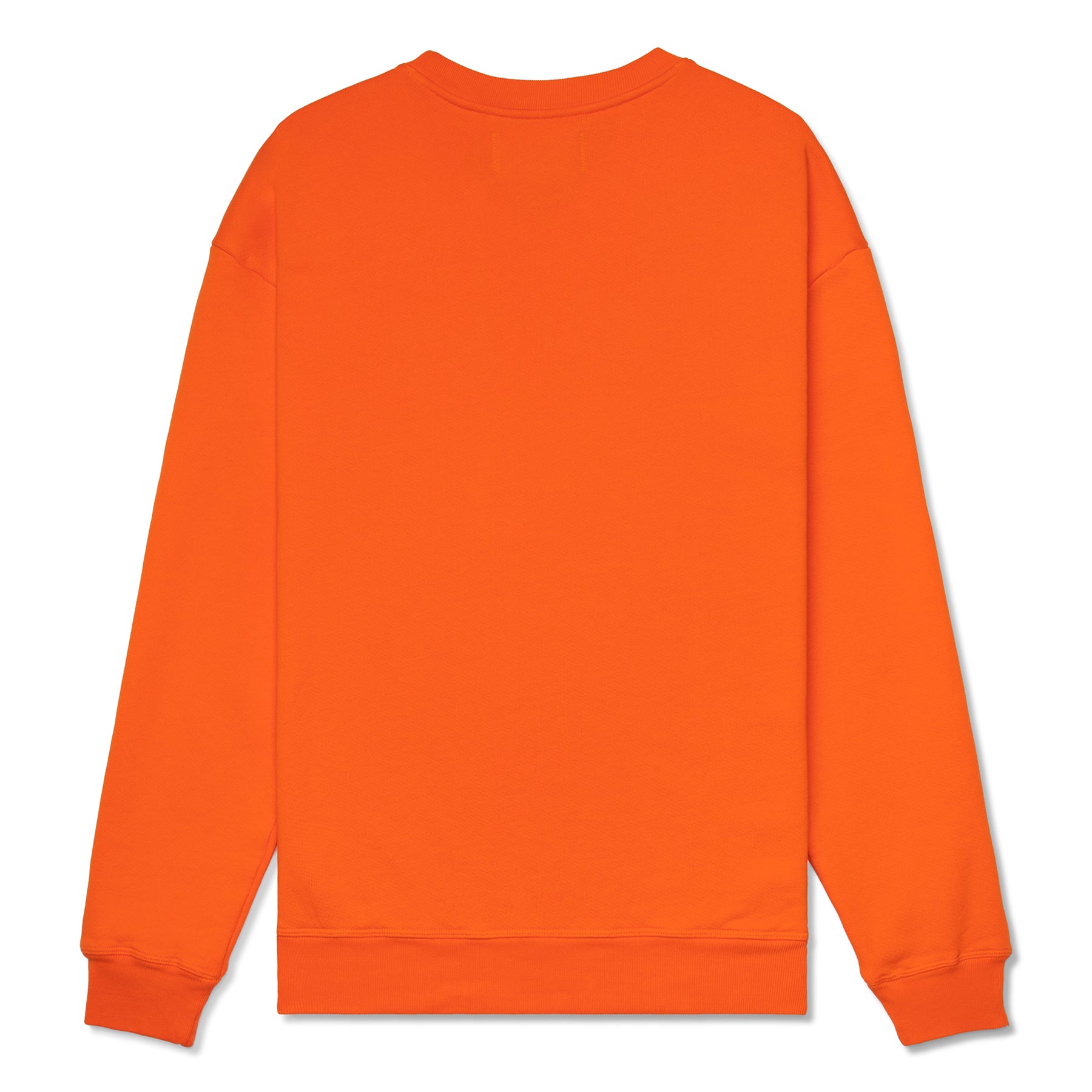 Concepts Leather Patch Crewneck (Orange) | Concepts
