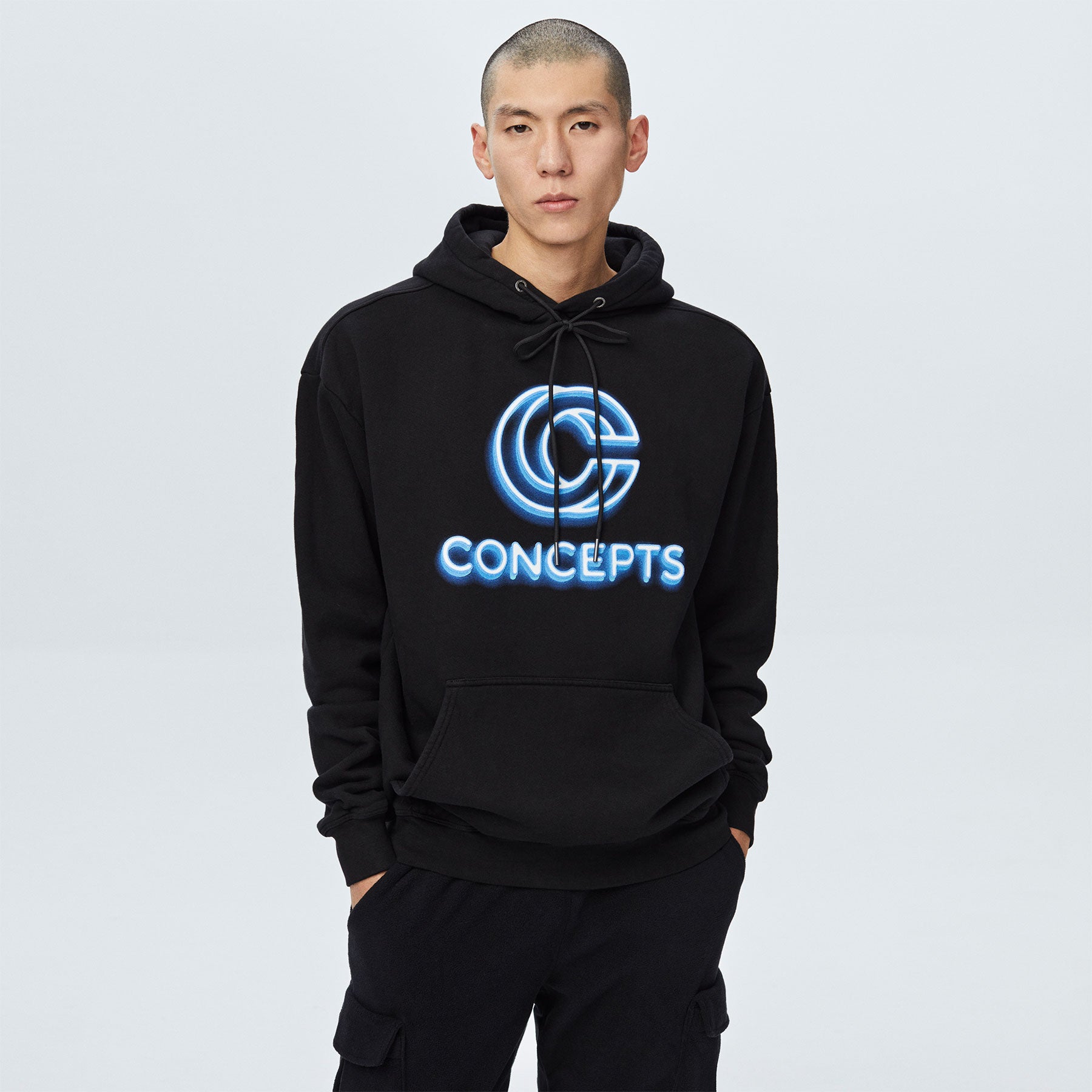 IRAK Neon Neon IRAK Logo Hoody (Black) – Concepts