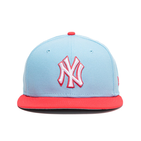 Men's New York Yankees New Era Charcoal/Red Two-Tone Color Pack 59FIFTY  Fitted Hat