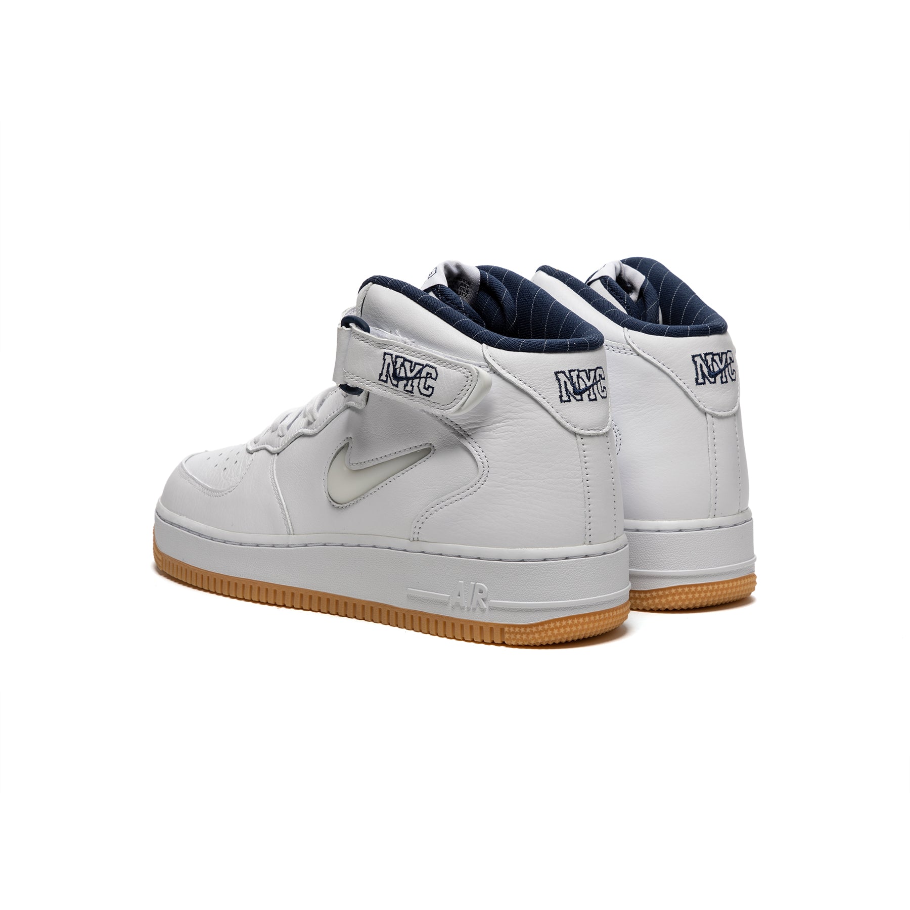 Nike Force 1 Mid (White/Midnight – Concepts