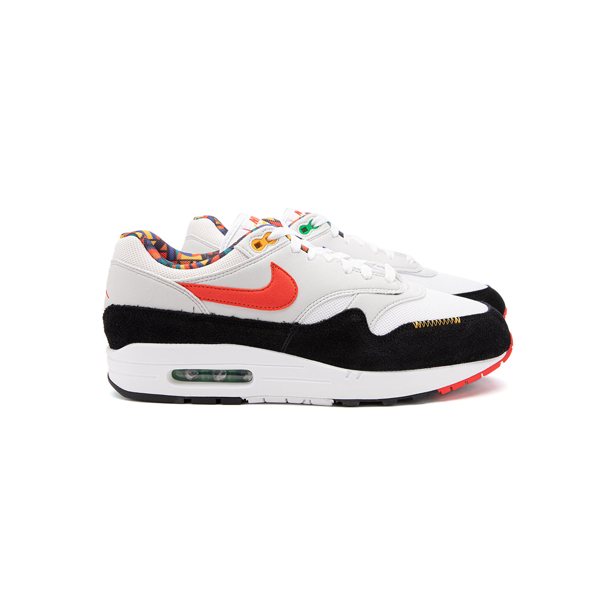 nike air max 1 white and red