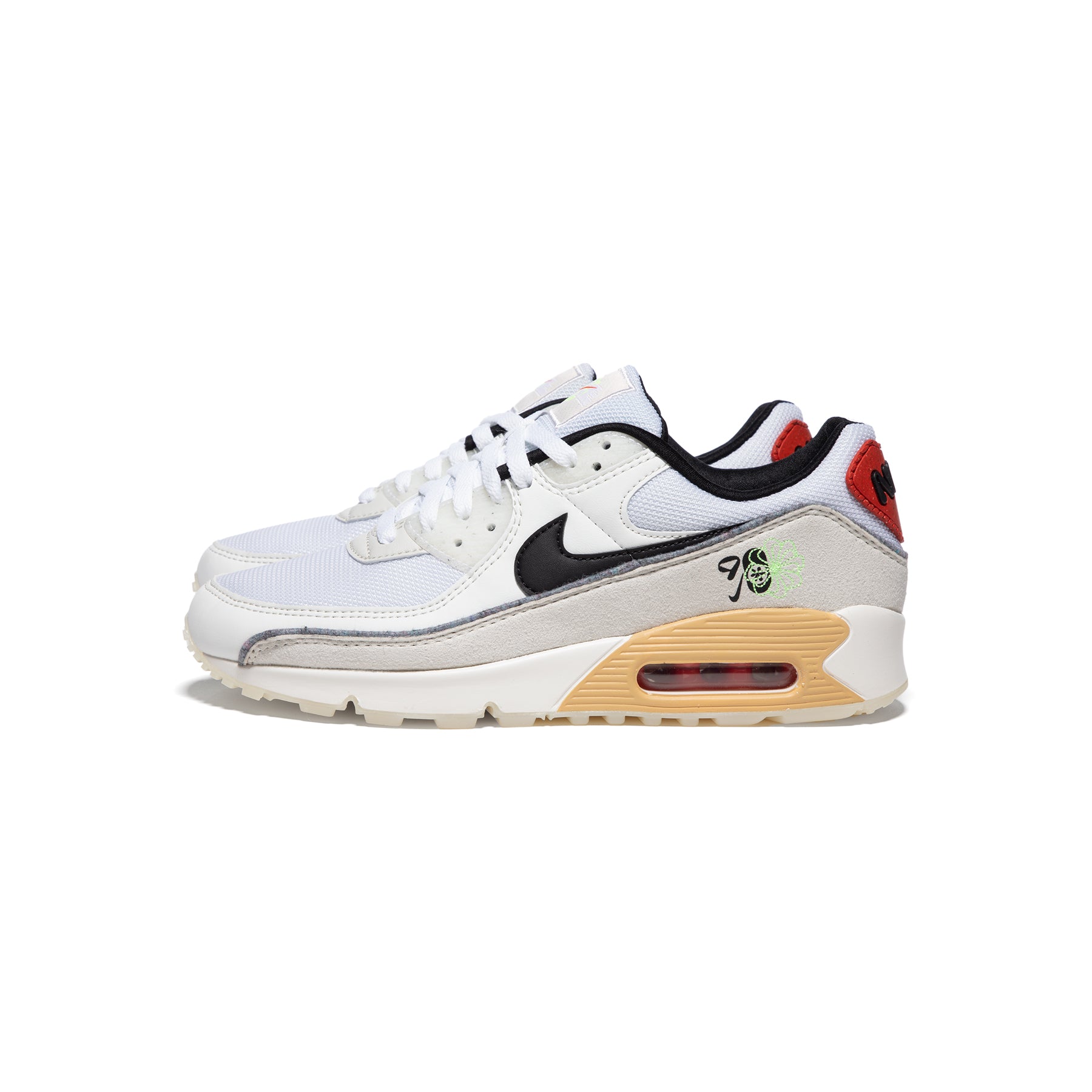 Nike Air Max 90 PRM (Gym Red/Pale Ivory/Habanero Red) – CNCPTS