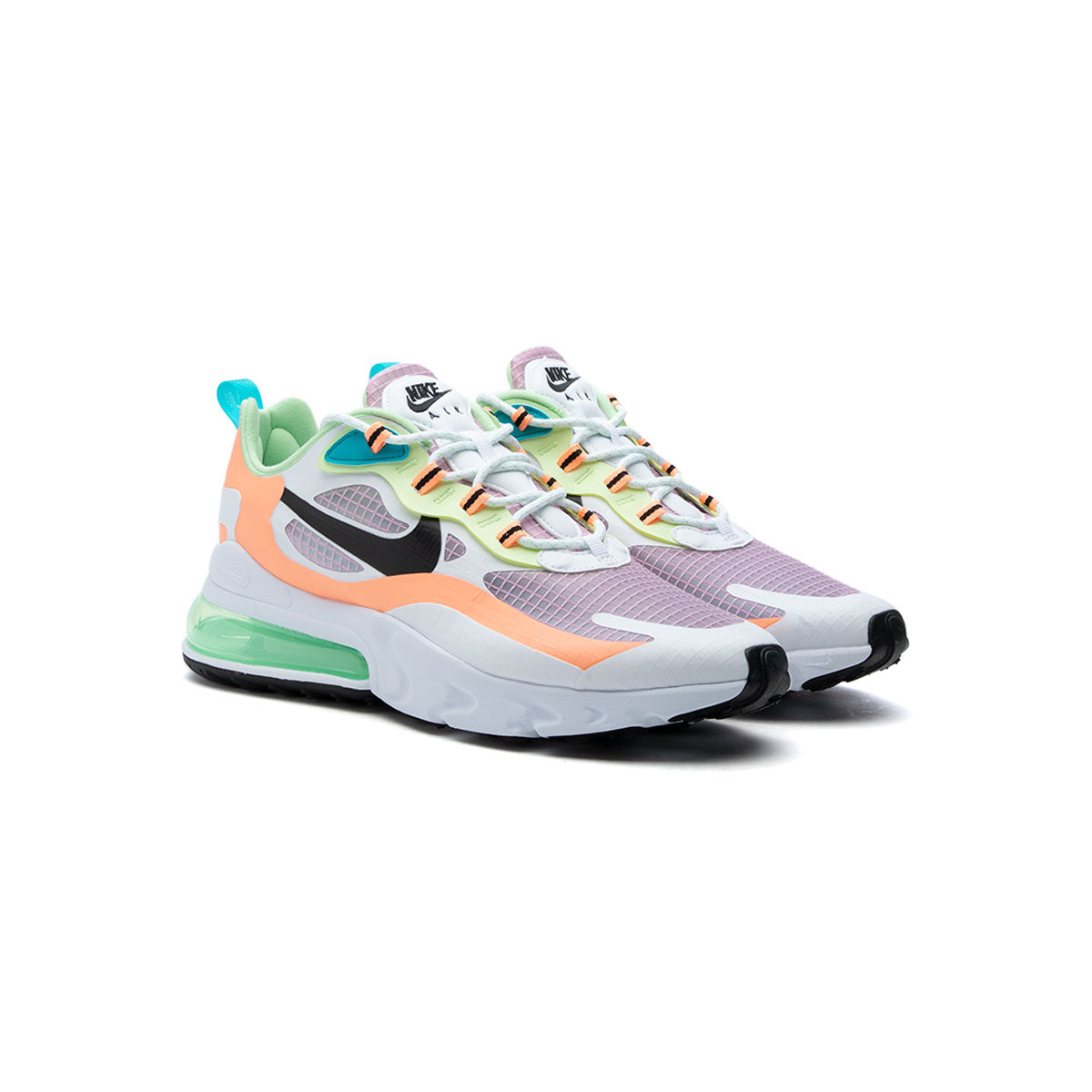 nike air max 270 react white orange