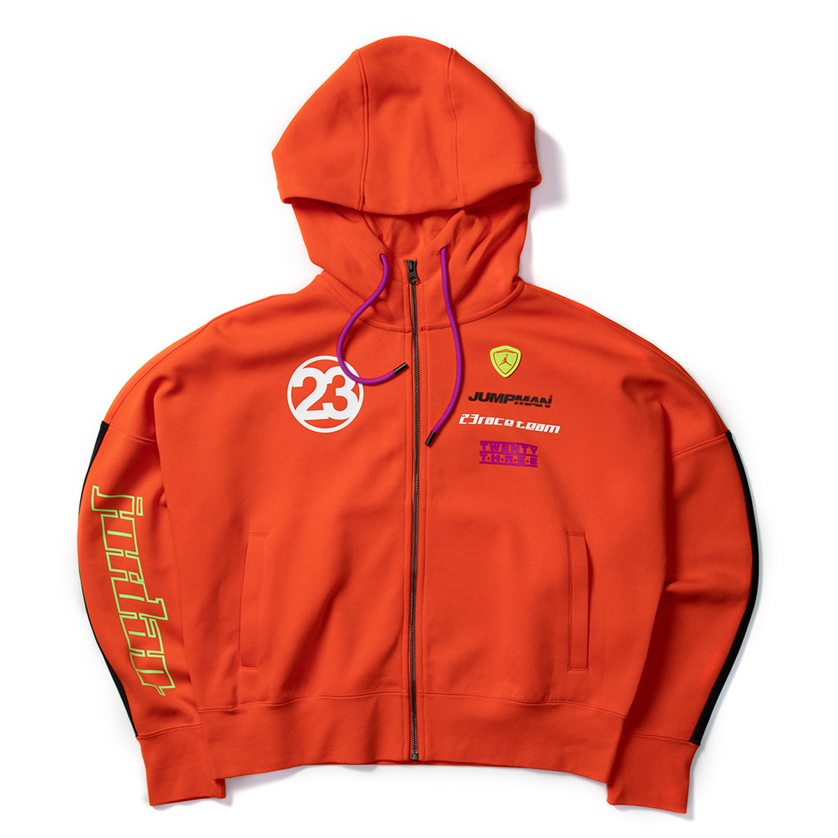 orange jordan jacket