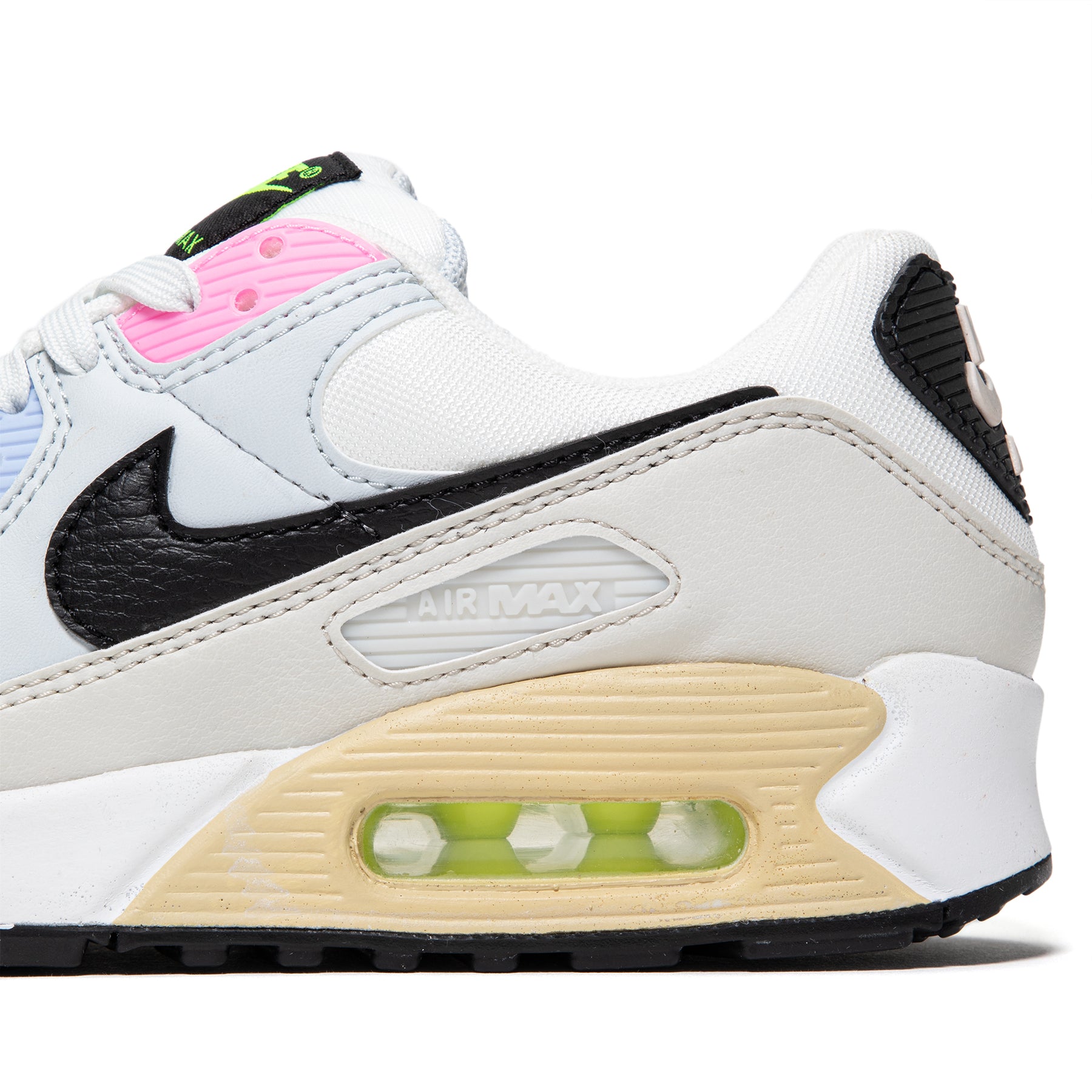 Nike Womens Air Max 90 (Summit White/Black/Light Bone)