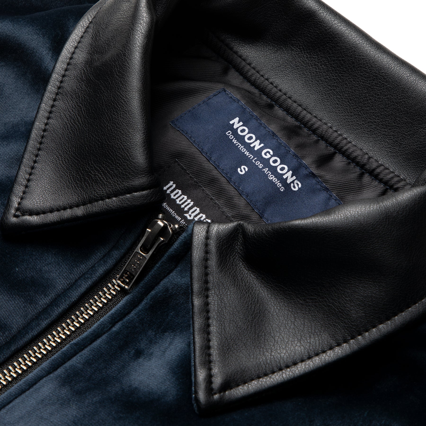 Noon Goons Dizzy Velvet Jacket (Dark Navy)