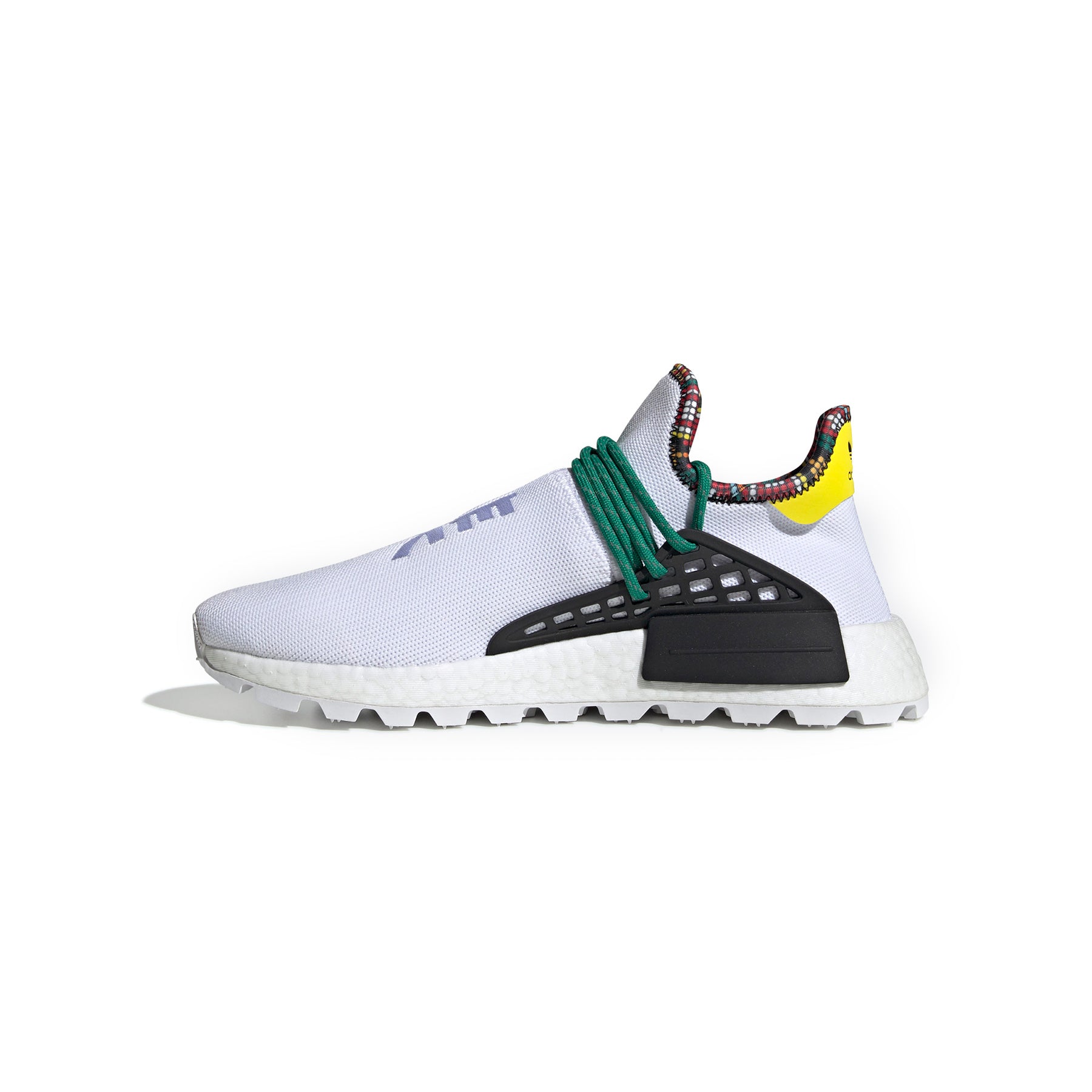 human race white and green