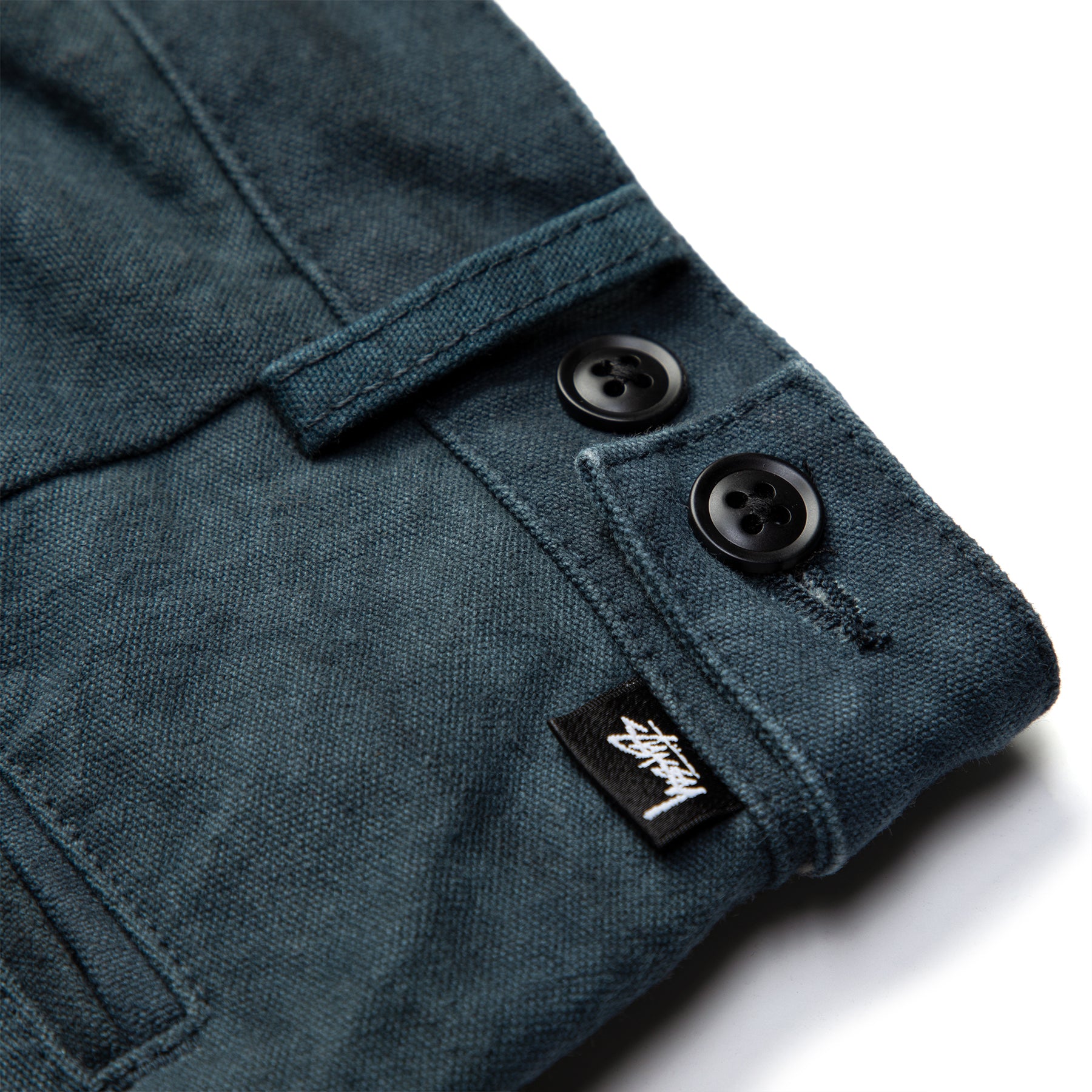 Stussy Canvas Volume Pleated Trouser (Navy)